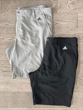 🌼ADIDAS🌼 Bundle Men's Golf Shorts in Black & Light Gray